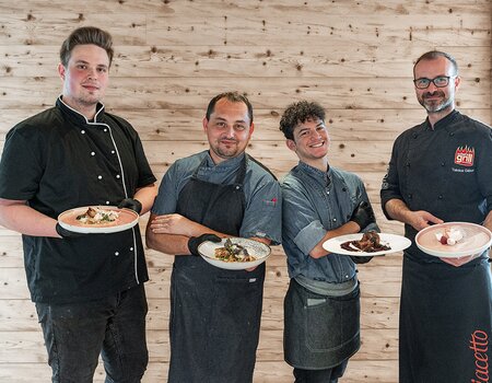 Teamfoto vom Küchen-Team